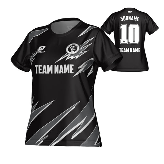 Sharp Womens Jersey - Black