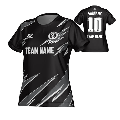 Sharp Womens Jersey - Black