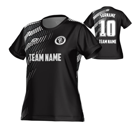 Spray Womens Jersey - Black