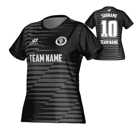 Static Womens Jersey - Black
