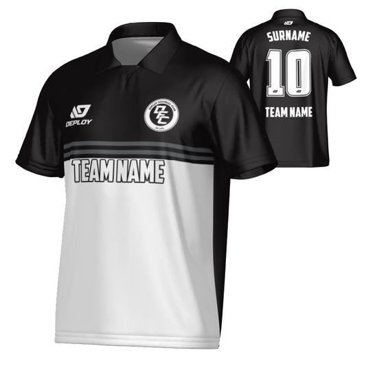 Summit Collared Jersey - Black