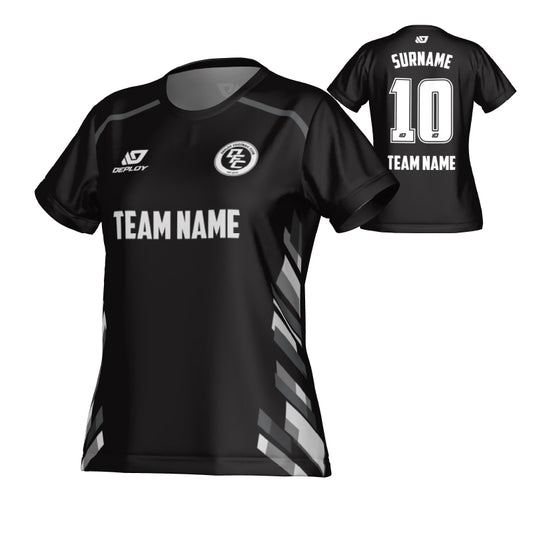 Turbo Womens Jersey - Black