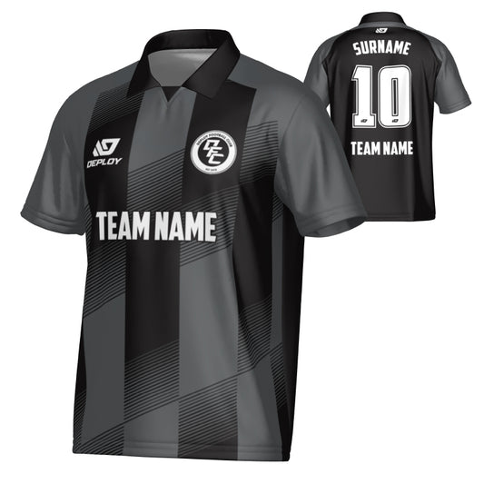 Vector Collared Jersey - Black