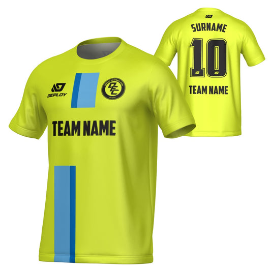 Block Jersey - Neon Yellow