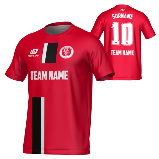 Block Jersey - Red