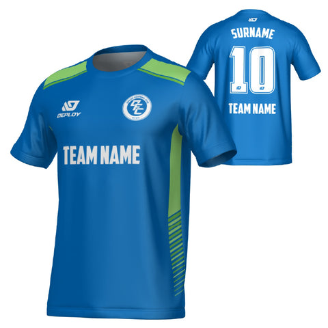 Apex Jersey - Blue & Neon Green