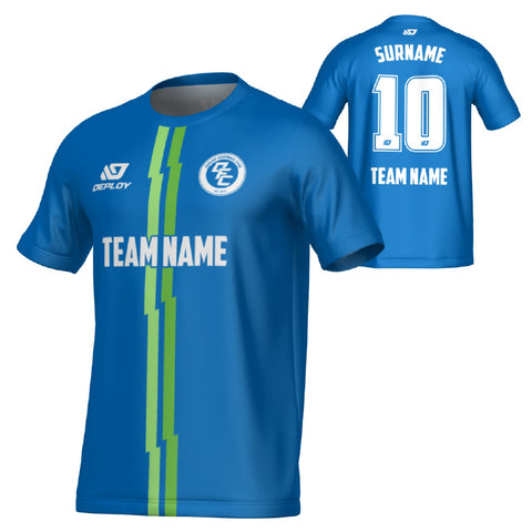 Lightning Jersey - Blue & Neon Green