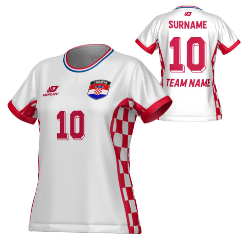 Croatia Home Womens Jersey