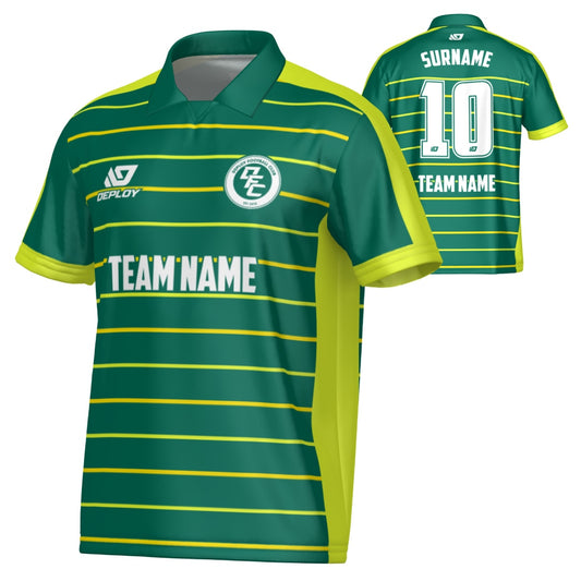 Cadence Collared Jersey - Green