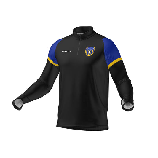 Canberra City FC - Drill Top Black - Adult