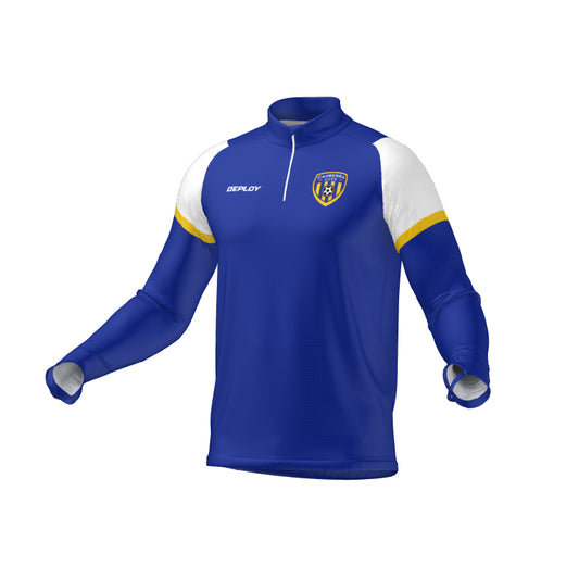 Canberra City FC - Drill Top Blue - Adult