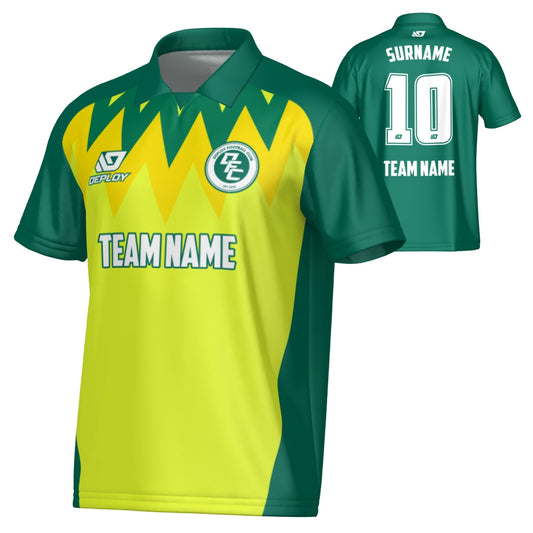 Carnival Collared Jersey - Green