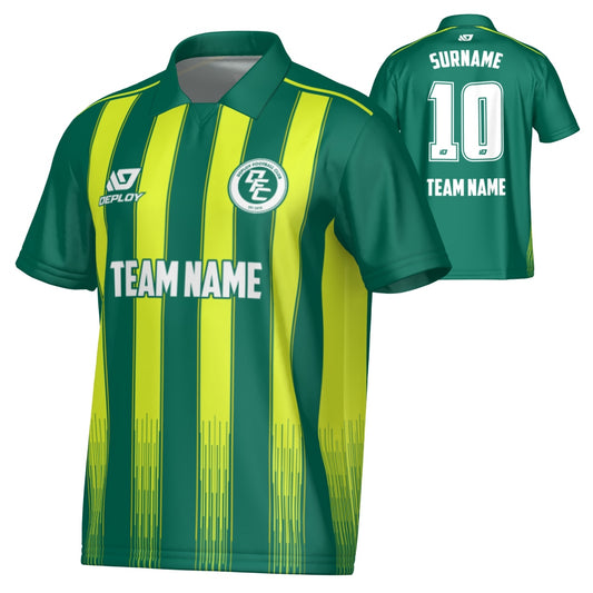 Classic Collared Jersey - Green