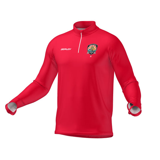 Gold Coast Strikers - Drill Top - Red