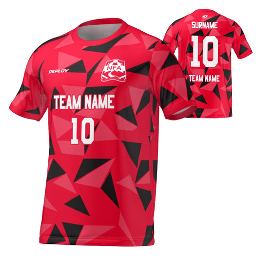 Nepean FA - Flight Jersey Fragments - Red