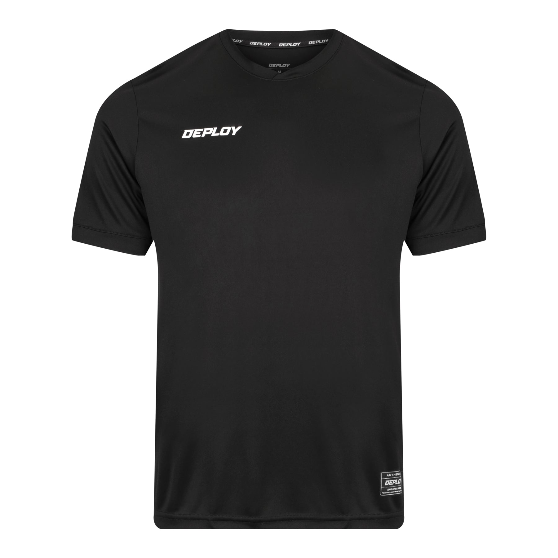 Deploy Legacy Football Jersey - Black - Deploy Football - Australia's Best Footballs & Soccer Balls