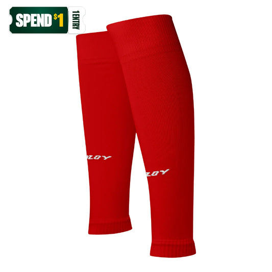 Deploy Footless Socks - Deploy Red - Deploy Football - Australia's Best Footballs & Soccer Balls