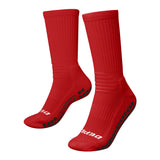 Deploy Pro Football Grip Socks - Red