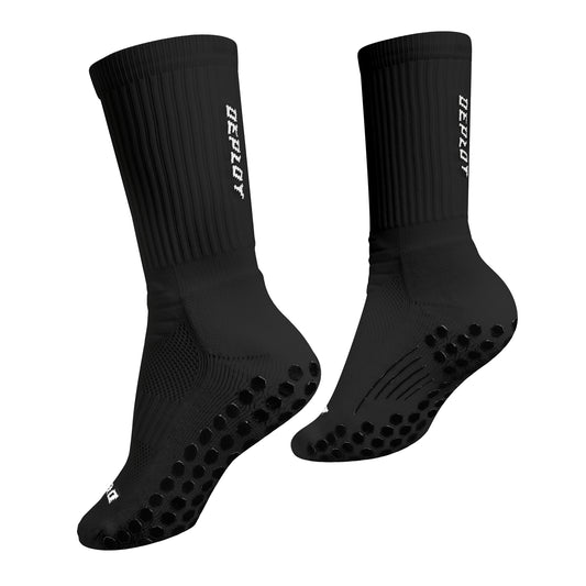 Deploy-Football-Soccer-Grip-Socks-Black2