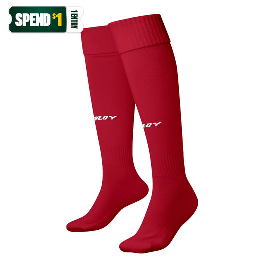 Deploy Performance Football Socks - Legacy Red - Deploy Football - Australia's Best Footballs & Soccer Balls