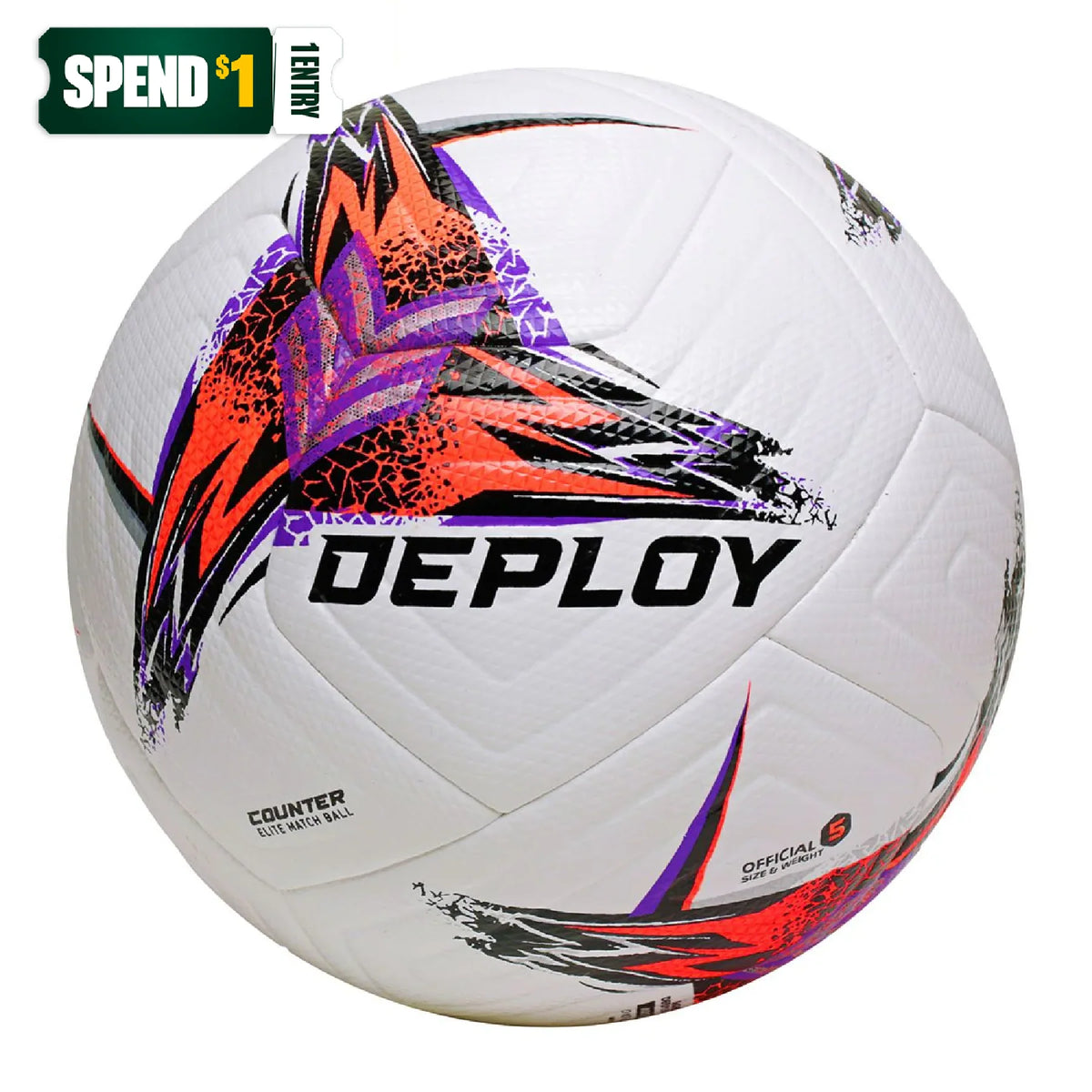 Counter - Elite+ Match Football - Deploy Football - Australia's Best Footballs & Soccer Balls