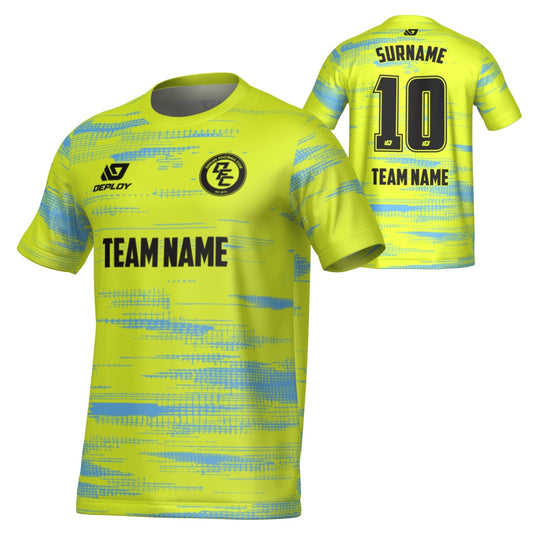 Distort Jersey - Neon Yellow