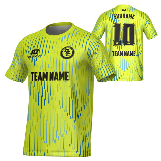 Drips Jersey - Neon Yellow