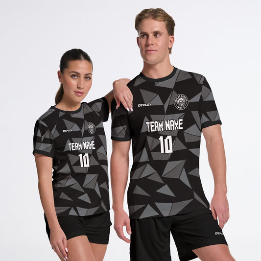 Flight Jersey Fragments - Black
