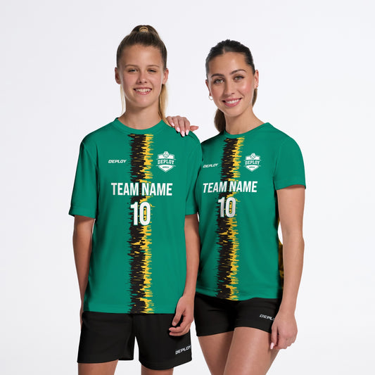 Flight Jersey Static Stripe - Green