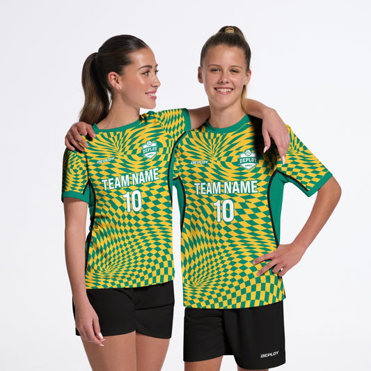 Flight Jersey Warped - Green
