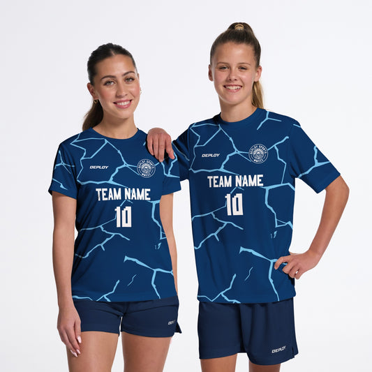 Flight Jersey Cracks - Navy