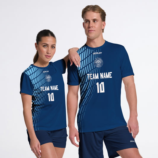 Flight Jersey Gradient - Navy