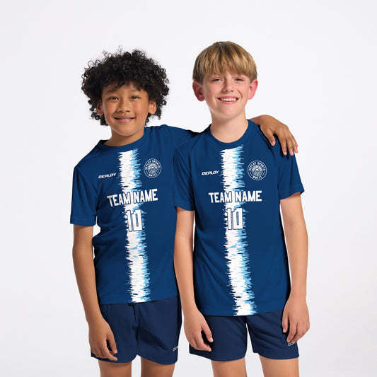 Flight Jersey Static Stripe - Navy