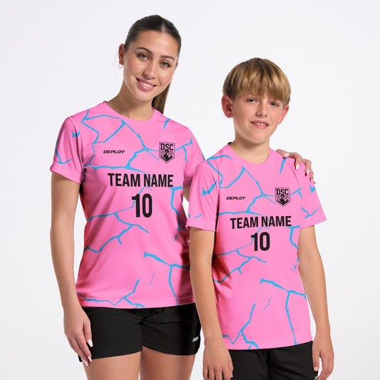 Flight Jersey Cracks - Pink
