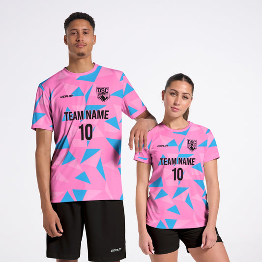 Flight Jersey Fragments - Pink