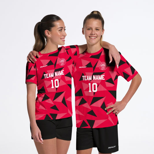 Flight Jersey Fragments - Red