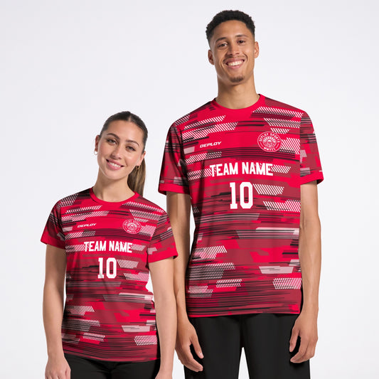 Flight Jersey Glitch - Red