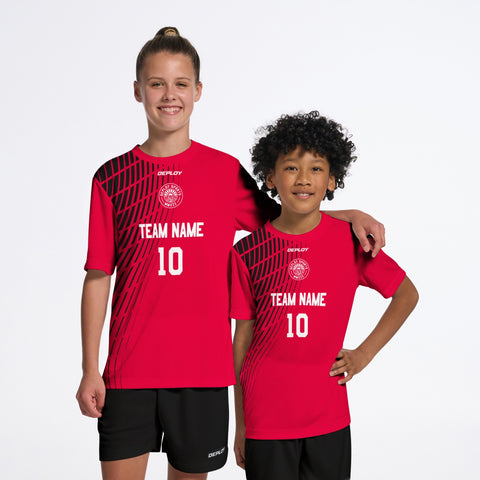 Flight Jersey Gradient - Red