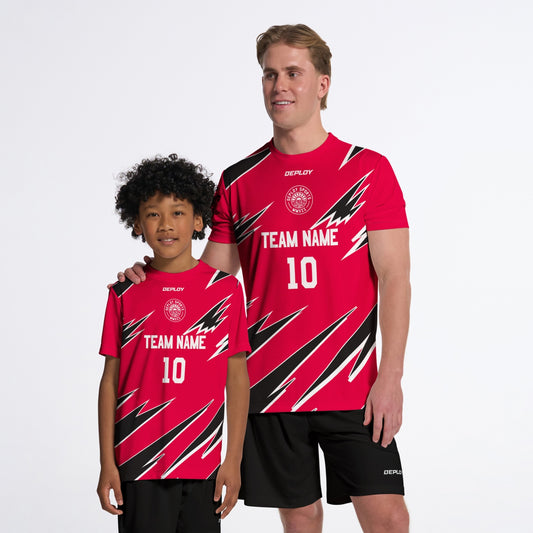 Flight Jersey Lightning - Red