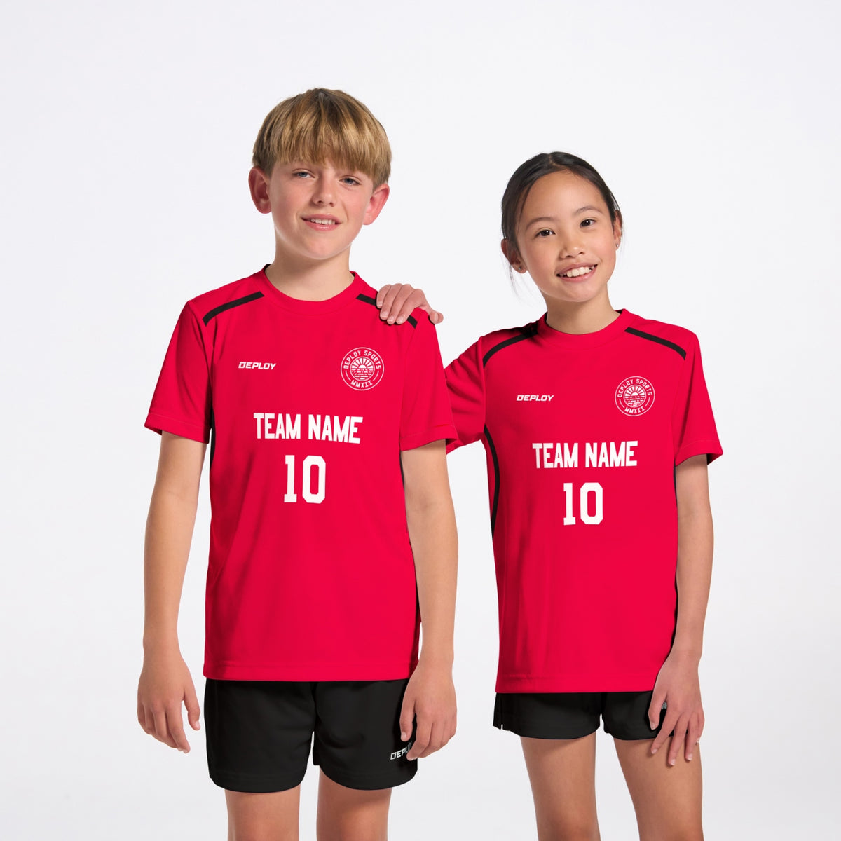 Flight Jersey Lines - Red