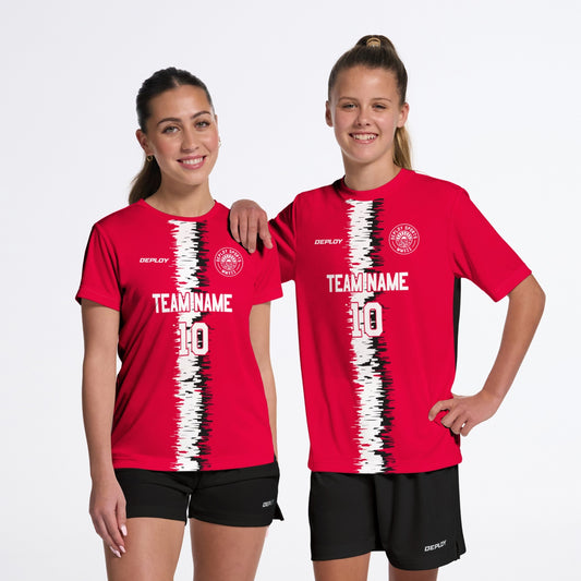 Flight Jersey Static Stripe - Red
