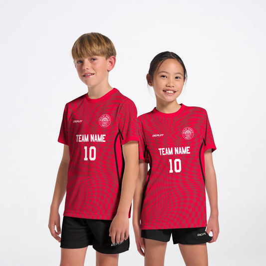 Flight Jersey Warped - Red
