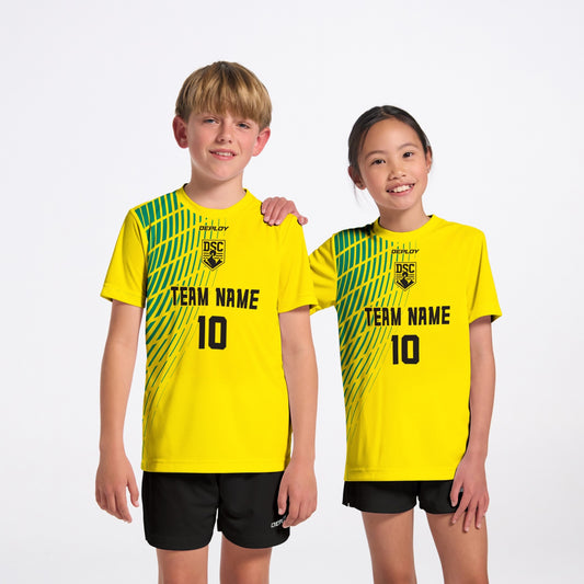 Flight Jersey Gradient - Yellow