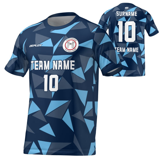 Northbridge FC - Flight Jersey Fragments - Navy