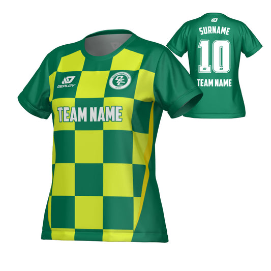 Checkers Womens Jersey - Green
