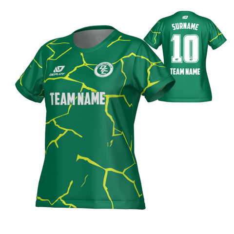 Crack Womens Jersey - Green