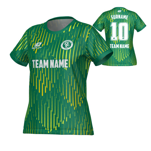 Drips Womens Jersey - Green