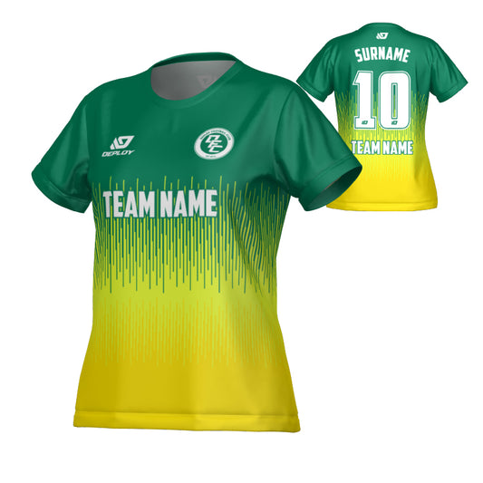 Fade Womens Jersey - Green