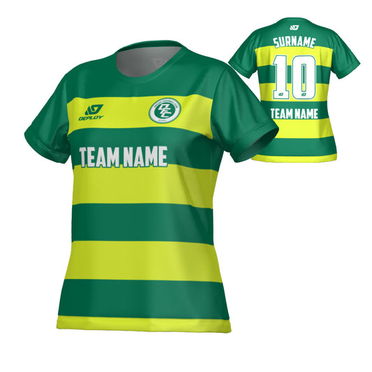 Hoops Womens Jersey - Green