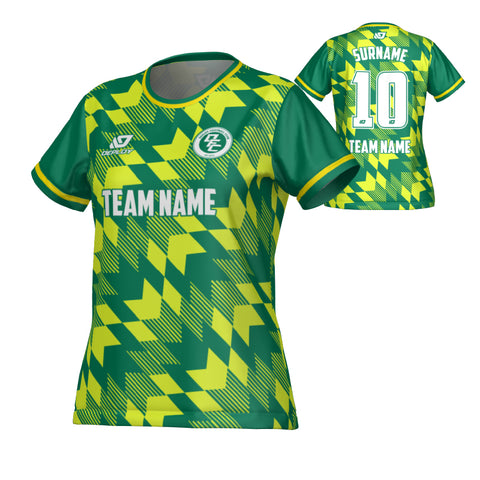 Leaves Womens Jersey - Green